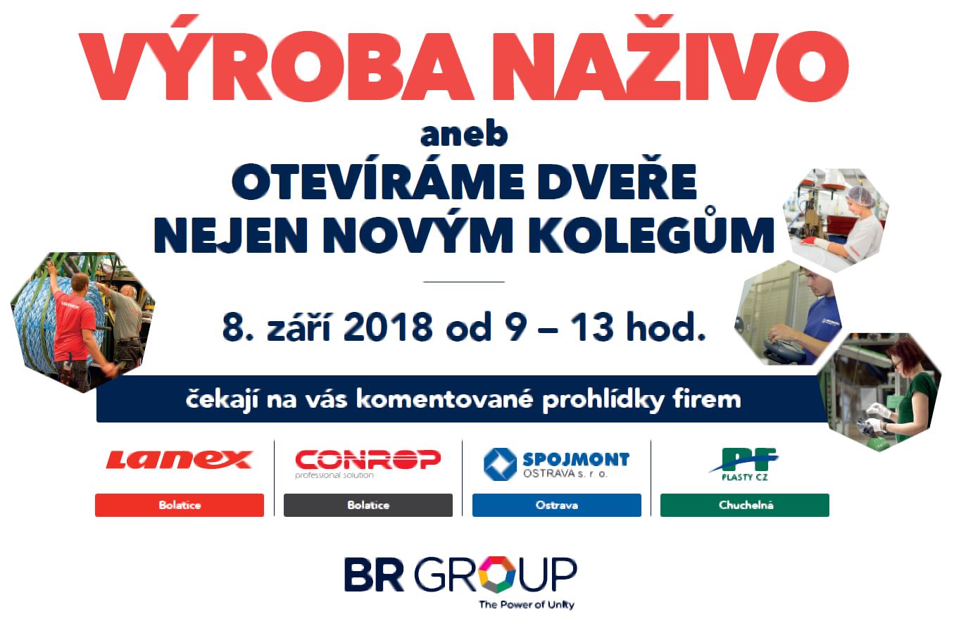 Den otevřených dveří společností BR Group