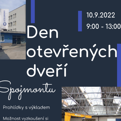 Open day at Spojmont | 10.9.2022 